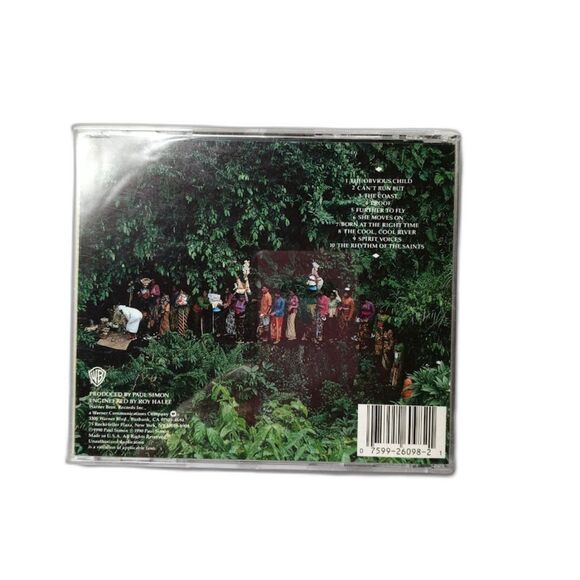Paul Simon The Rhythm Of The Saints CD 1990 Warner Bros 075992609821 - Picture 3 of 3